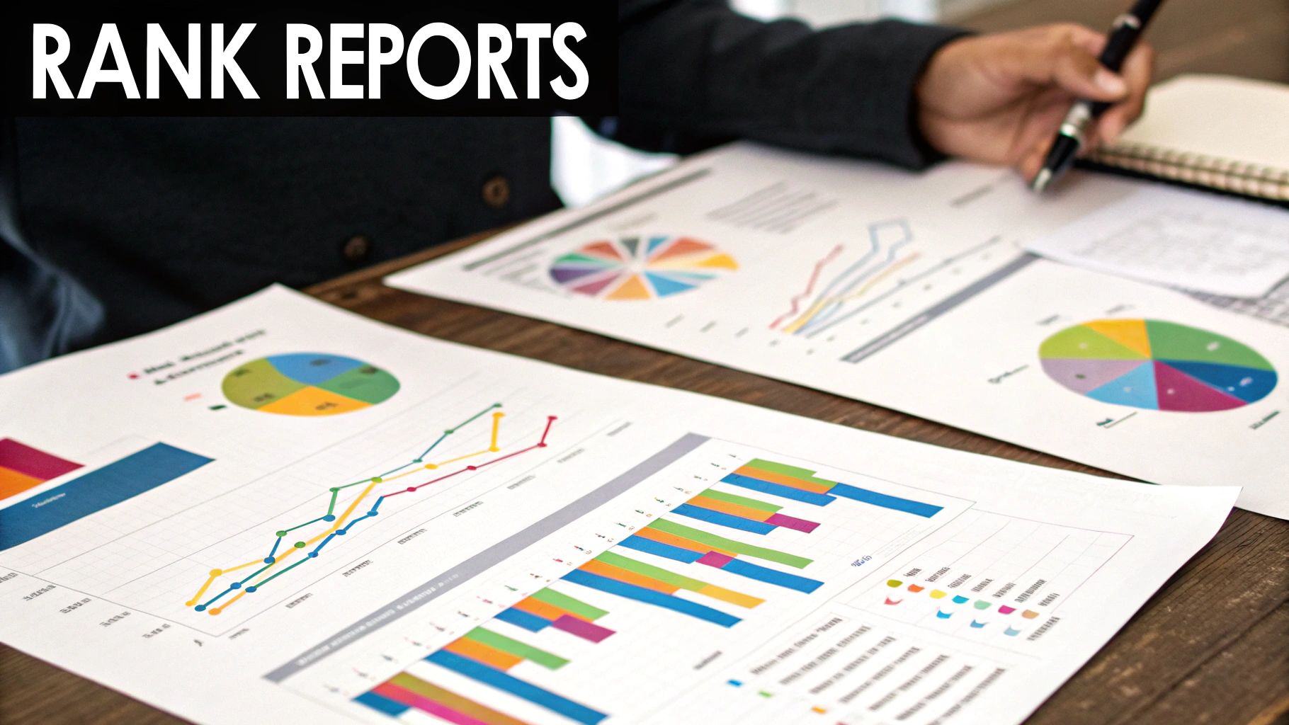 Woman analyzing charts on a computer screen, looking puzzled