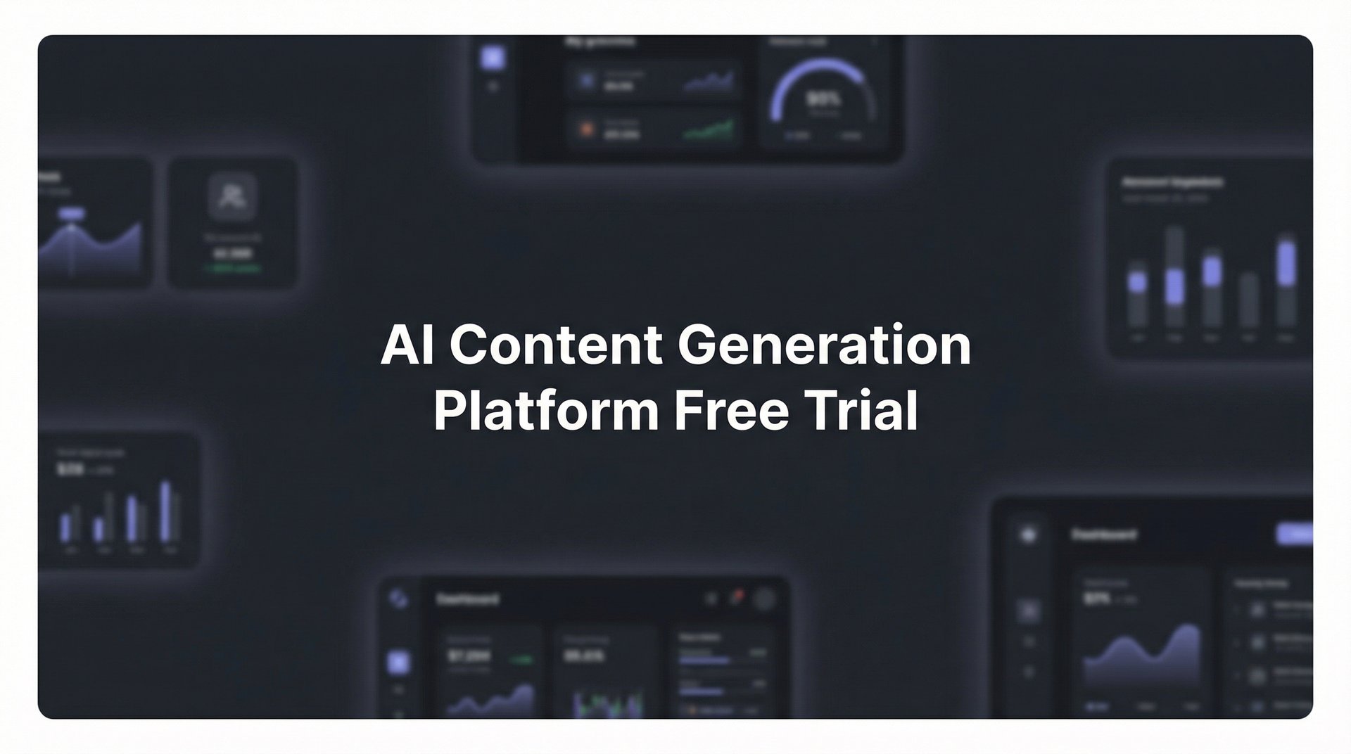 9 Best AI Content Generation Platform Free Trial Options