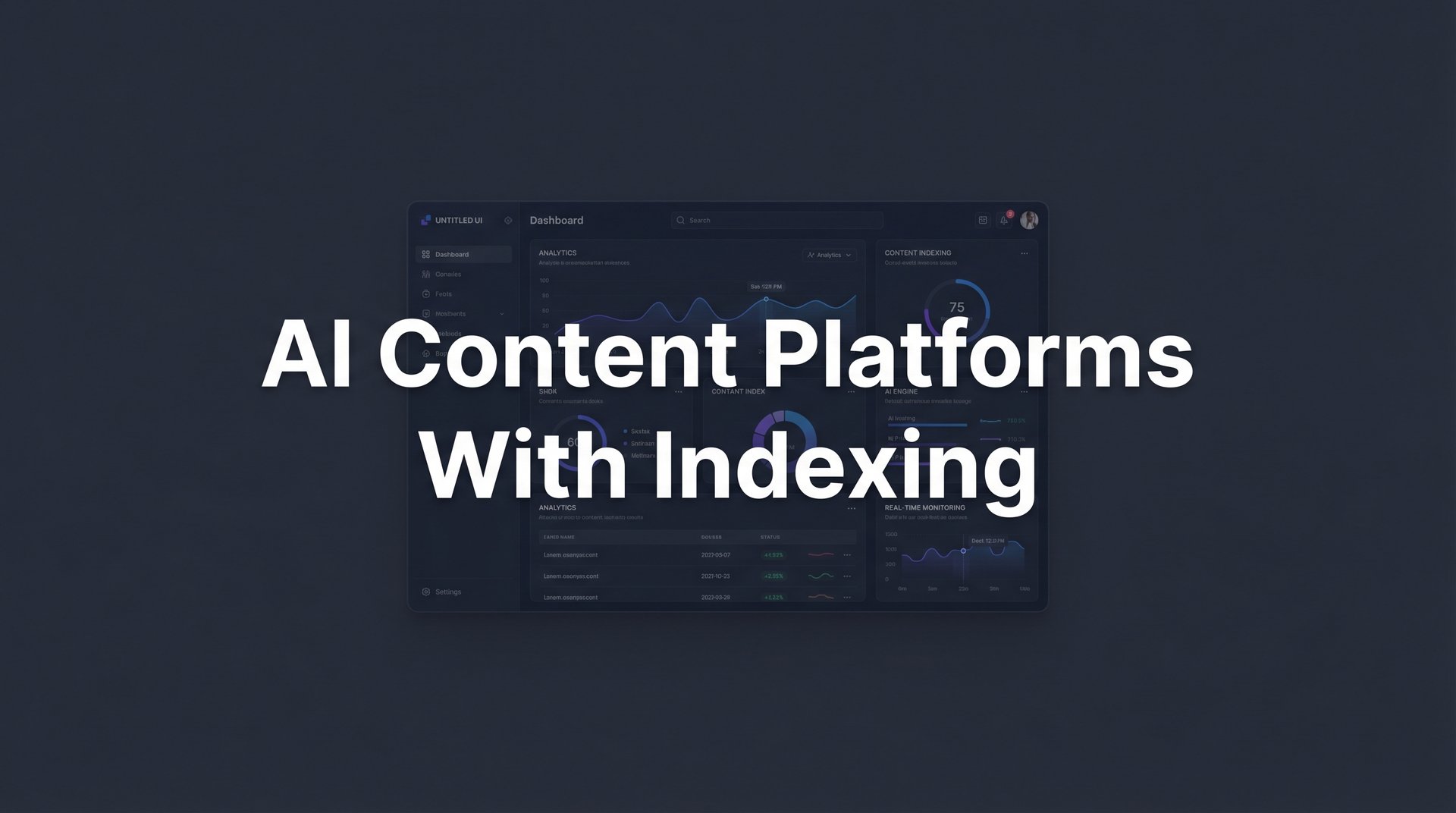 Top 9 AI Content Platforms With Indexing in 2026