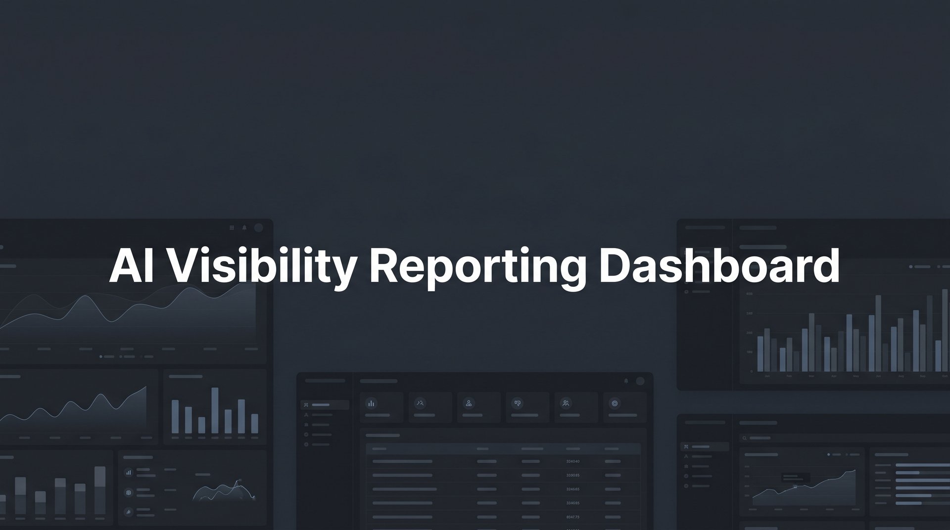 AI Visibility Reporting Dashboard: Brand Monitoring