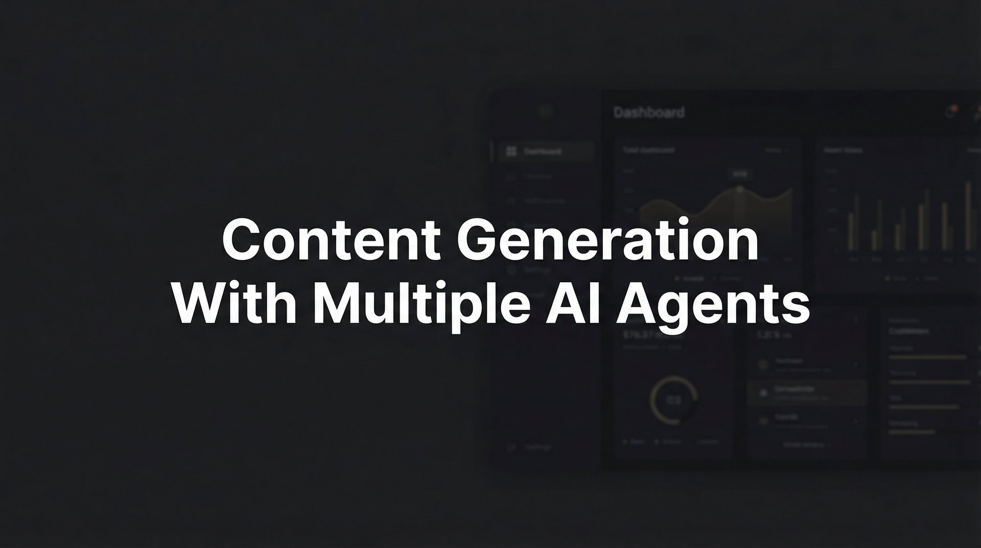 Content Generation With Multiple AI Agents: A Guide