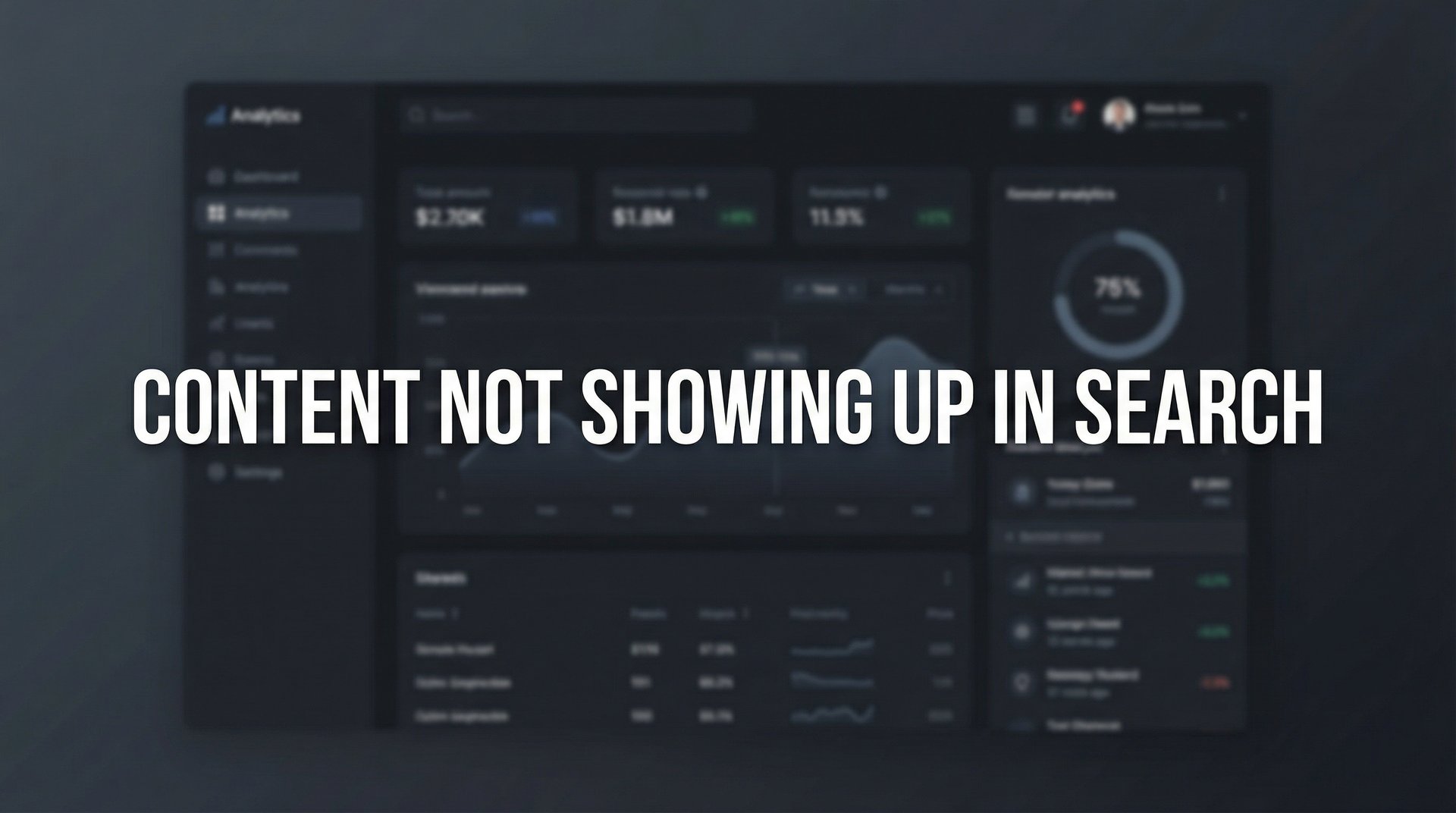 Content Not Showing Up In Search: Complete Fix Guide