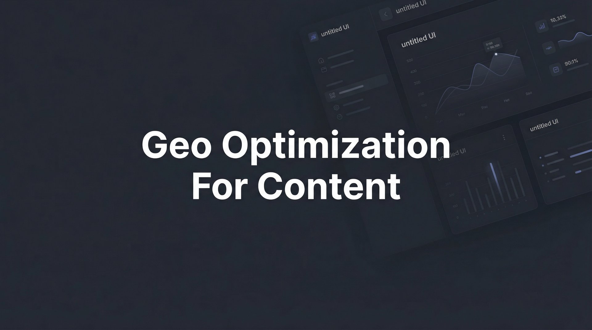 Geo Optimization For Content: AI Search Guide 2026