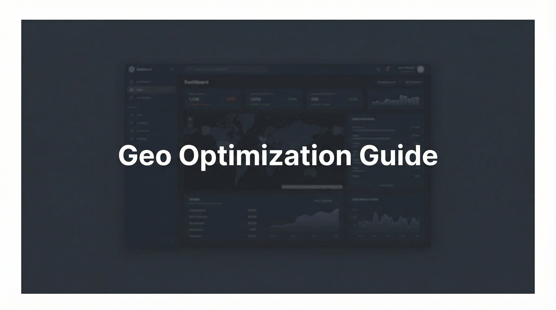 Geoconcept Geo Optimization Guide: Master AI Search Visibility