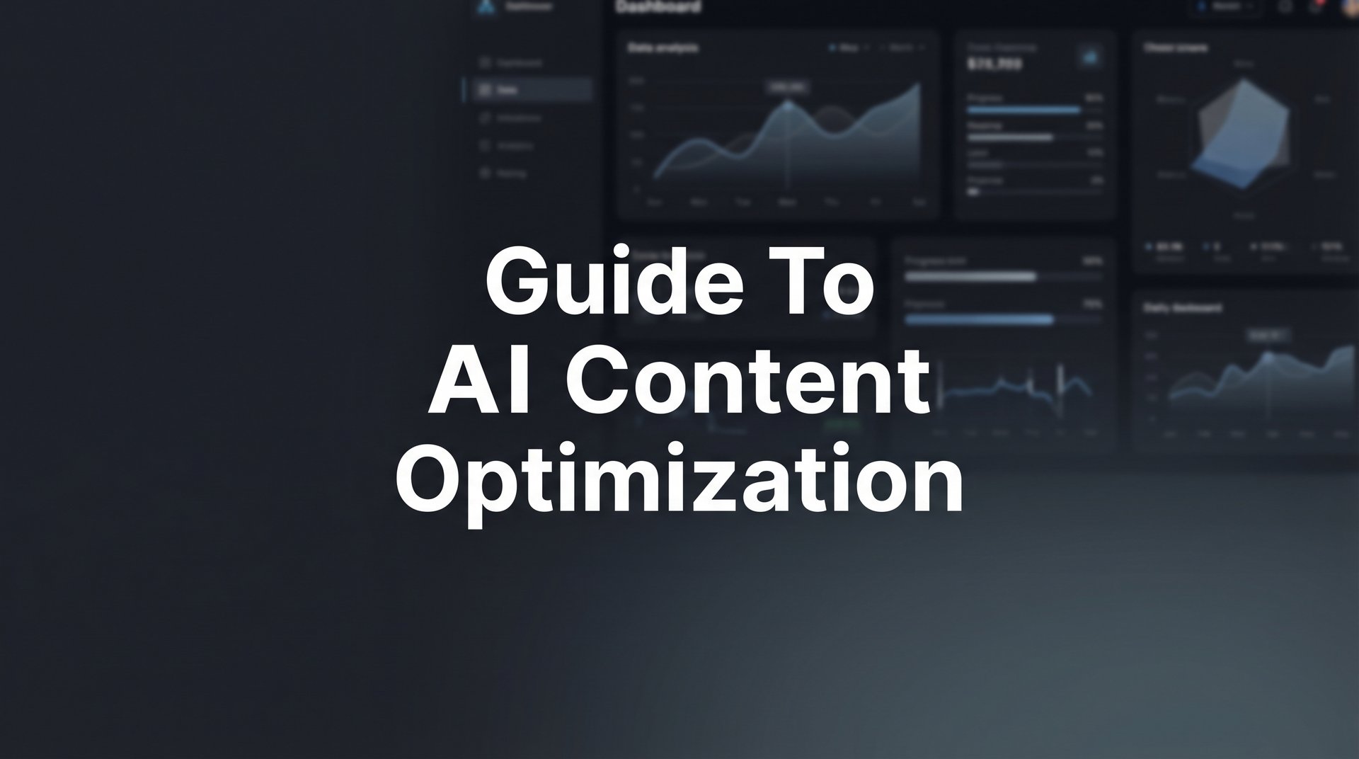 Guide To AI Content Optimization: 6 Key Steps Today