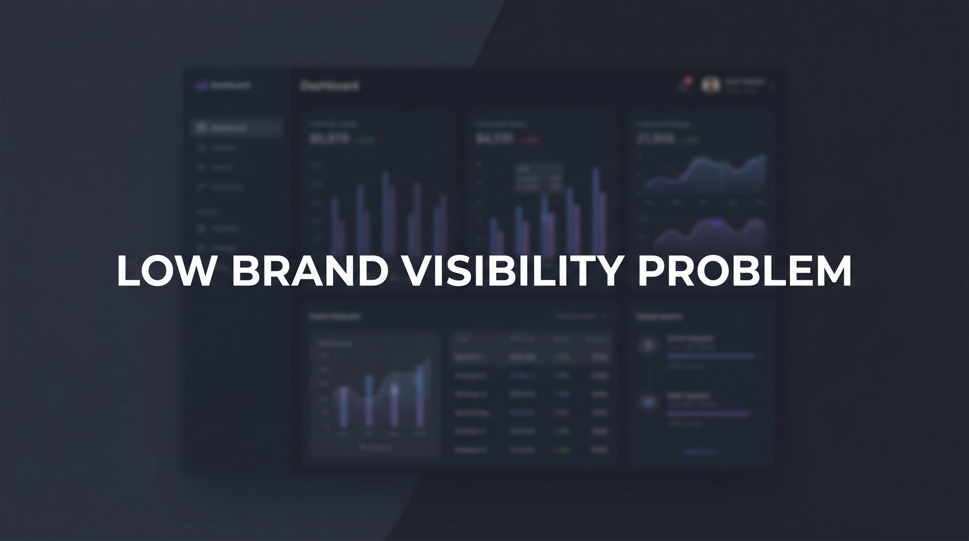 Visibility Problem Fix the Low Brand Visibility Problem for Good Today