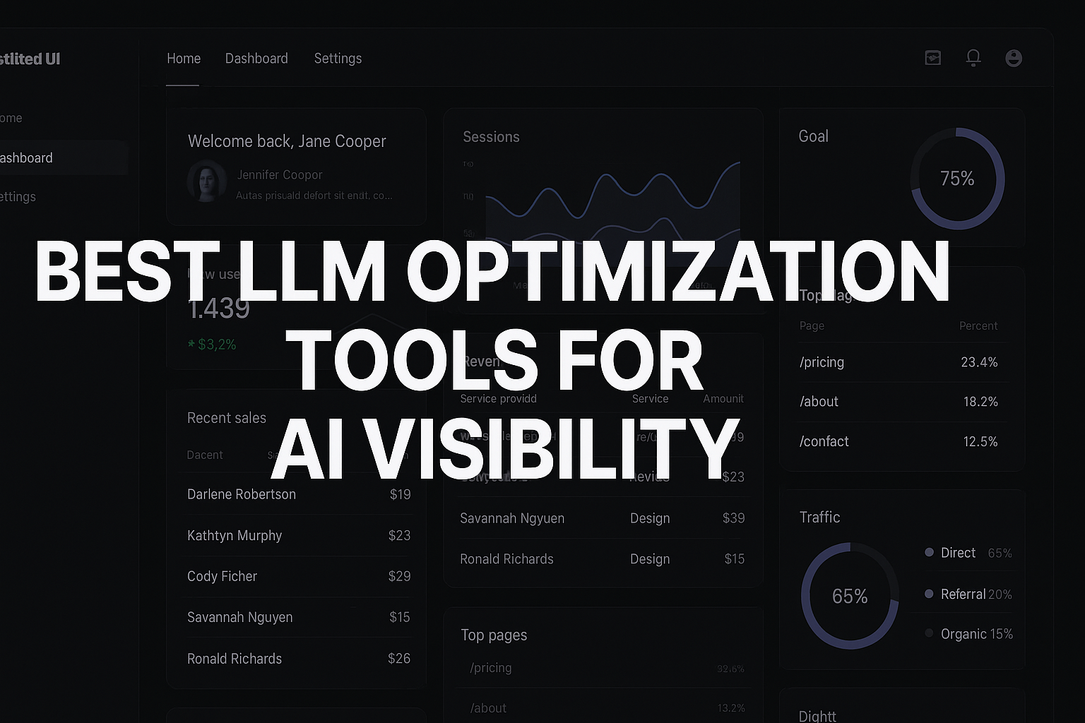 Best Llm Optimization Tools For AI Visibility Guide